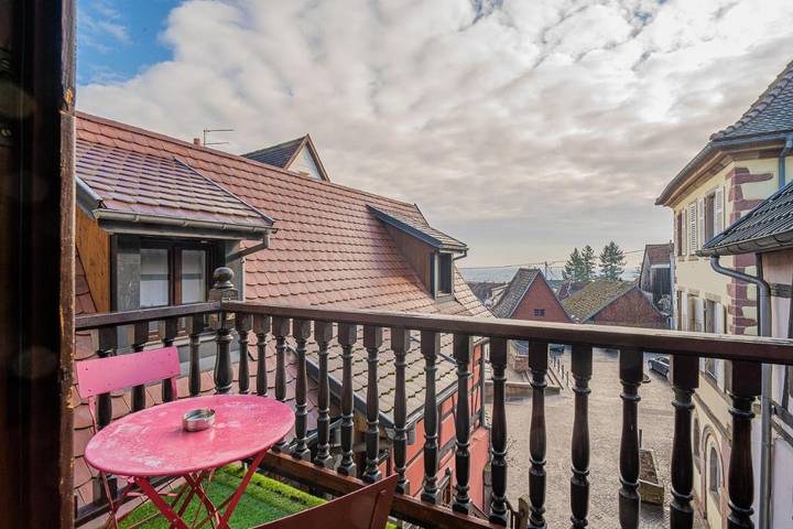 Maison de vacances pour 10 personnes, avec Balcon ainsi que Terrasse et Vue