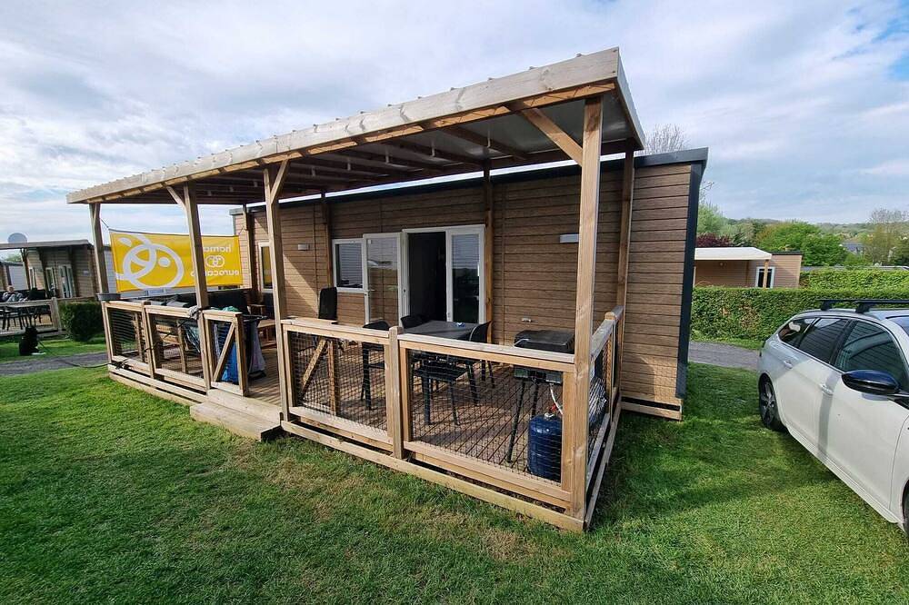 Houlgate - Camping La Vallée *****- Mobil home Premium 6 persons in Saint-Sauveur-de-la-Mer, Lisieux region