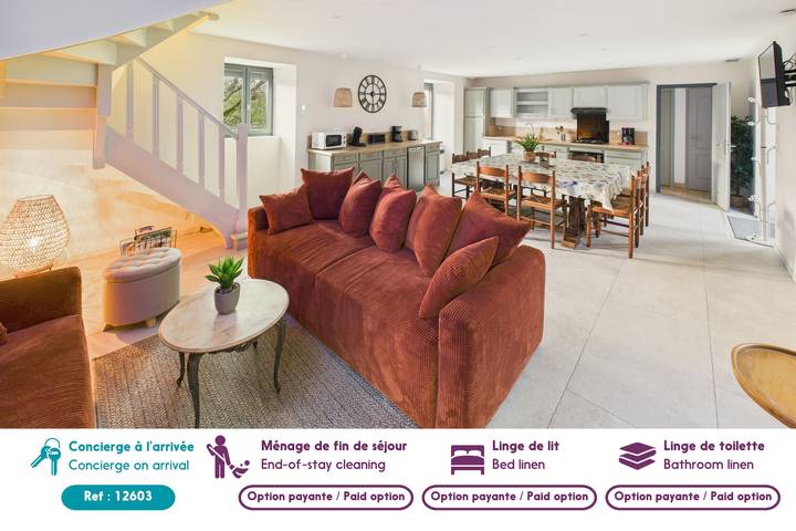 Location de vacances pour 10 personnes, avec jardin et terrasse à Saint-Crépin-et-Carlucet - 2