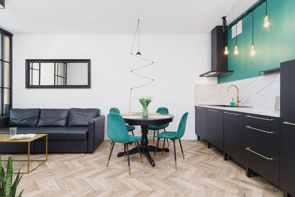 Geheel appartement, Modern Apartment with Balcony | Close to Wawel Castle in Krakau, Klein-Polen