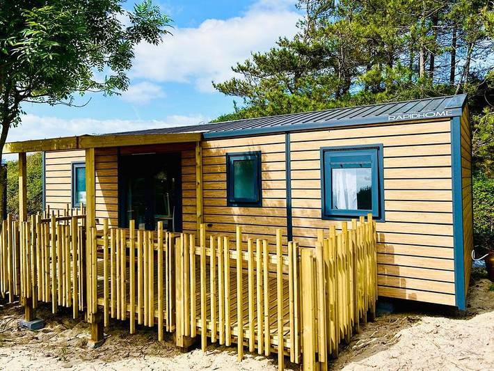 Nature et vacances Camping Cristal D'Opale - Mobilheim 6 personen - Komfort + 3 Zimmer in Dannes, Boulogne-sur-Mer und Umgebung