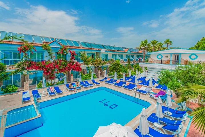 Hotel für 2 Personen, mit Ausblick und Sauna sowie Garten und Pool in Side