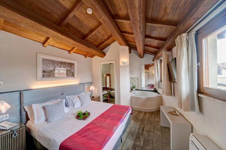 B&b per 2 persone, con panorama e terrazza nonché sauna in Piazza Navona