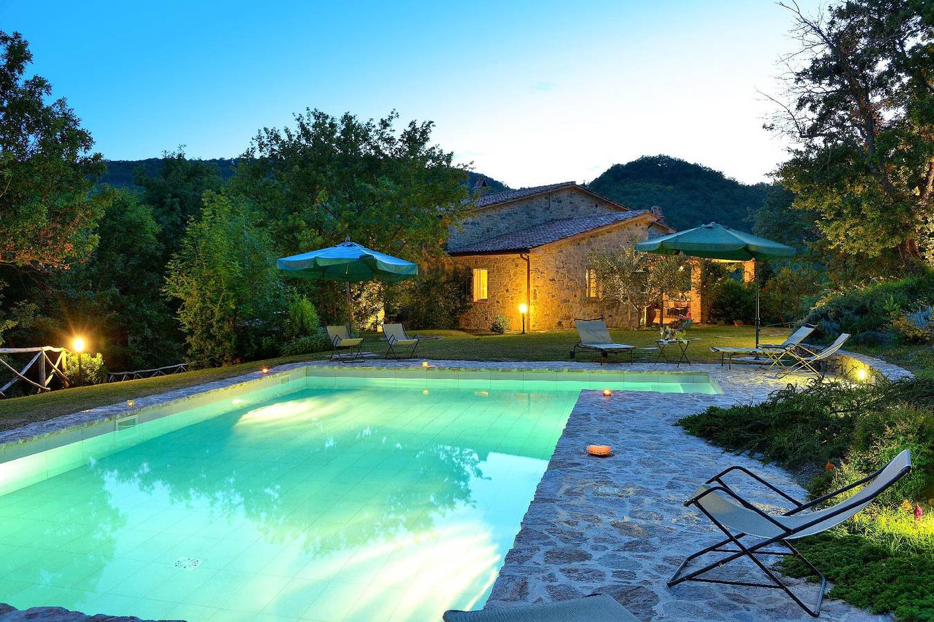 Private pool house in the green heart of Umbria in Umbertide, Valtiberina
