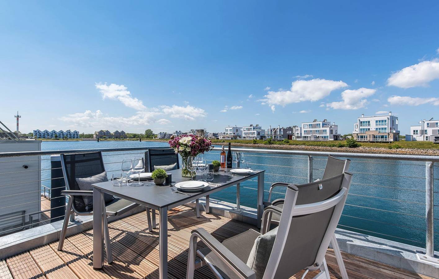 Appartement mit Meerblick, Terrasse und Parkplatz - Strand 1000m in Olpenitz, Kappeln