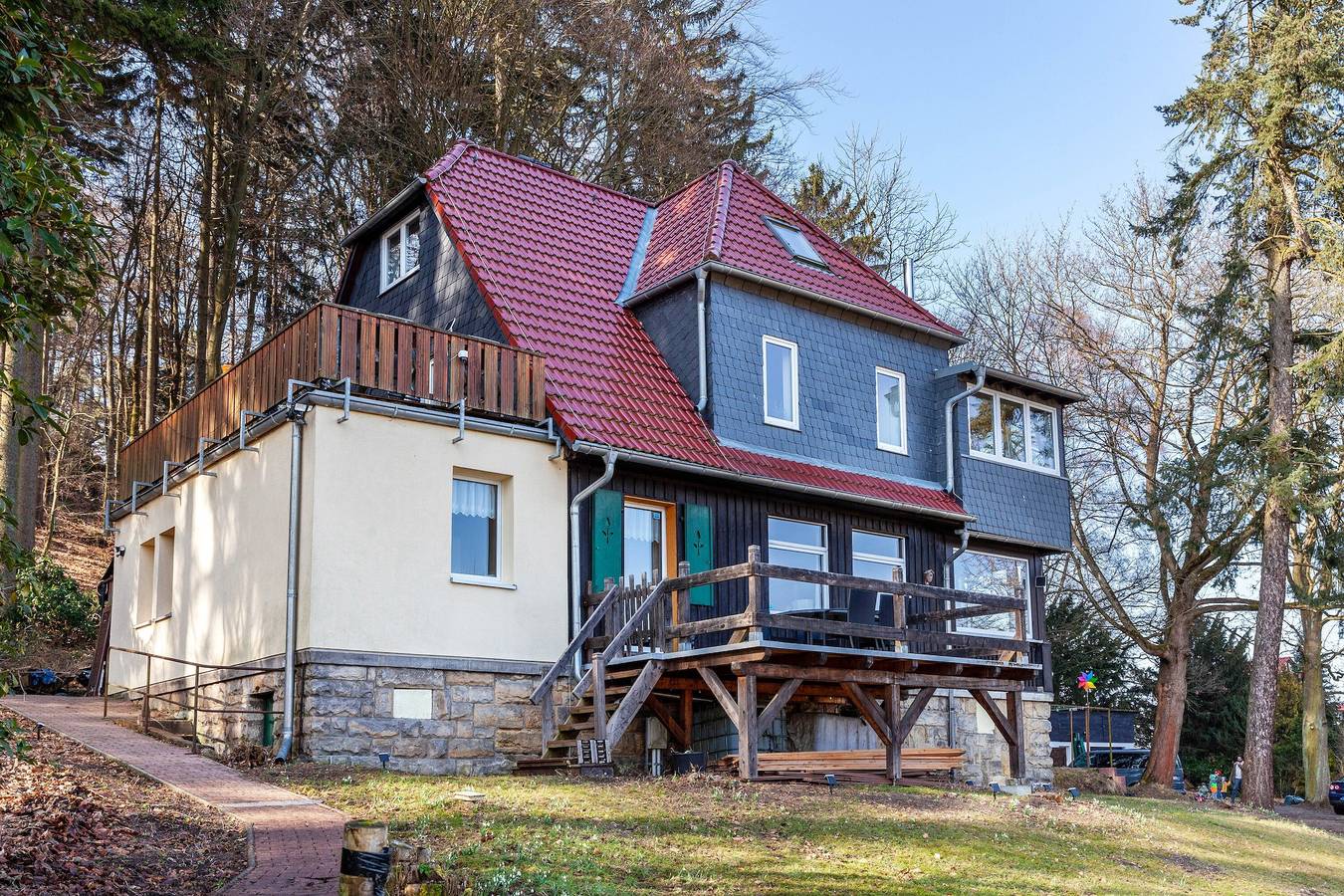 Ganze Wohnung, Ferienwohnung Am Wolfsberg in Reinhardtsdorf-Schöna, Elbsandsteingebirge
