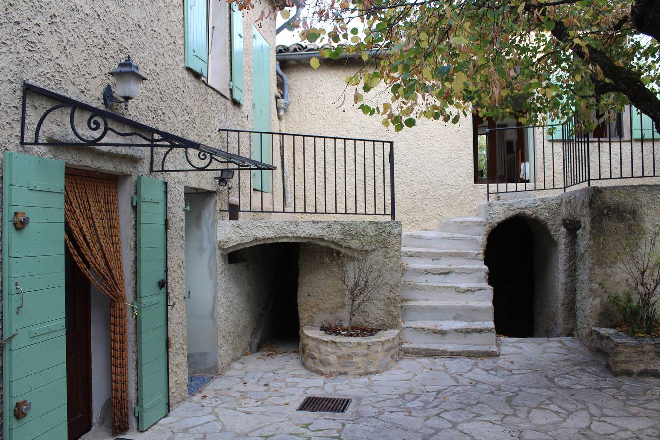 Casa de vacaciones para 5 personas con terraza in Entrechaux, Parque natural regional del Mont Ventoux