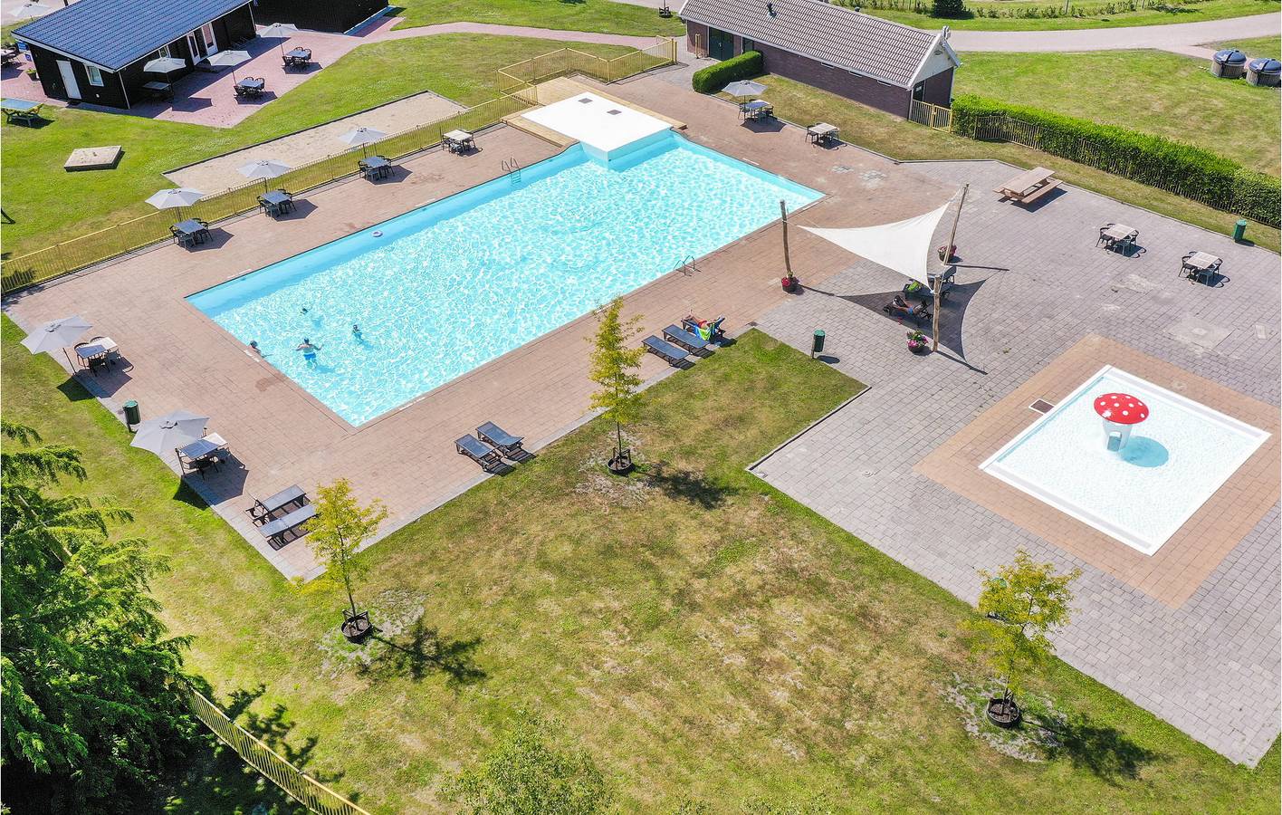 Ferienhaus für 6 Personen mit Ausblick in Regio Zwolle