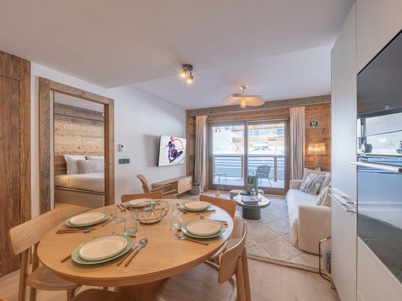 Ganze Wohnung, Elegante Wohnung am Fuß der Pisten, Alpe d'Huez in Huez, Nationalpark Écrins