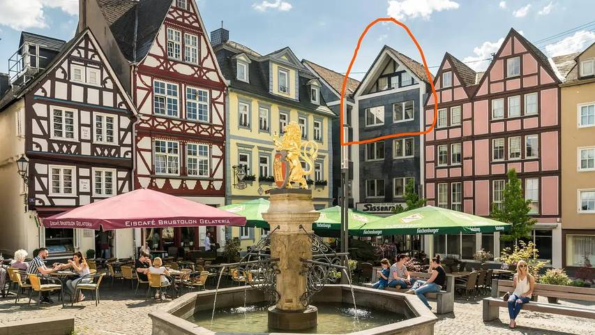 Ferienwohnung für 4 Personen, mit Balkon in Hachenburg
