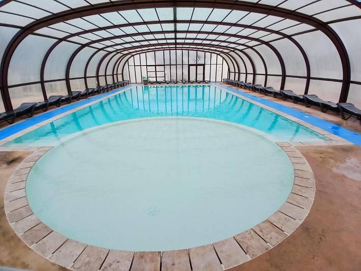 Location de vacances pour 6 personnes, avec terrasse et piscine ainsi que jardin et vue, animaux acceptés à Auberville - 2