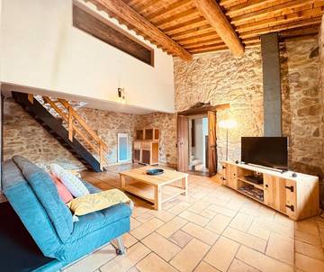 Gîte pour 4 personnes, avec balcon et vue à Bize-Minervois