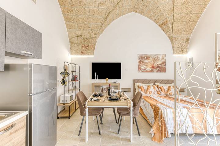 Hel lejlighed, Ferielejlighed for 3 personer med balkon in Specchia, Taranto-bugten