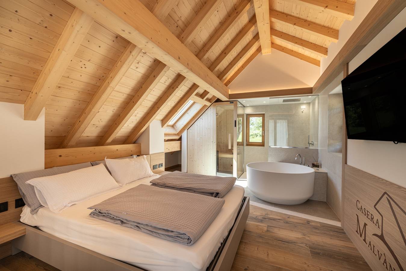Casera Malvan: wellness and relaxation in Nevegal in Belluno, Carnic Prealps