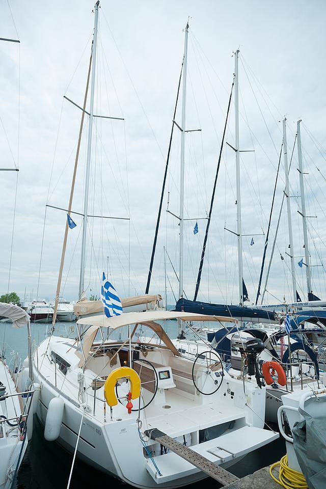 Boot für 4 Personen in Chalkidiki