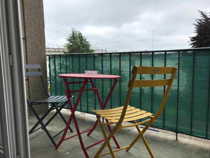 Gîte pour 4 personnes, avec balcon dans Office De Tourisme Du Pays De Lorient - 3