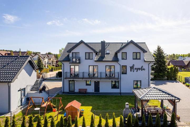 Dom gościnny dla 2 osób, z ogród i balkon oraz widok w Krokowa