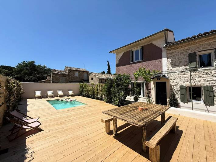 Location de vacances pour 4 personnes, avec terrasse à Entrechaux - 4