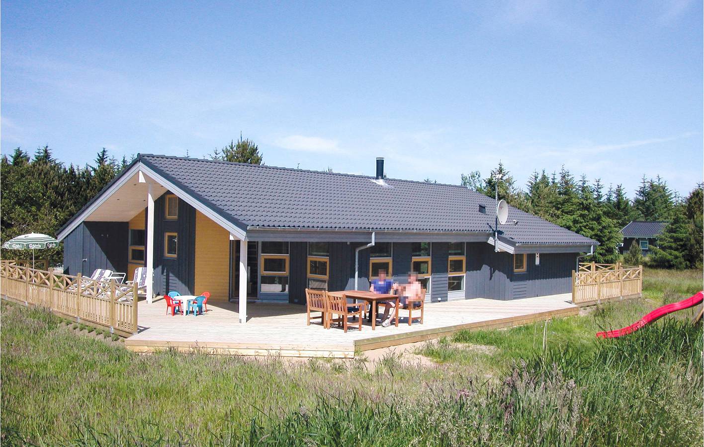 Ferienhaus für 10 Personen mit Sauna in Napstjert, Jerup