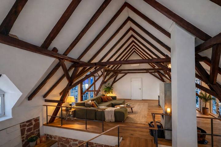 Landhaus mit Pool, Kamin und Loft bei Leipzig in Frohburg, Leipzig und Umgebung