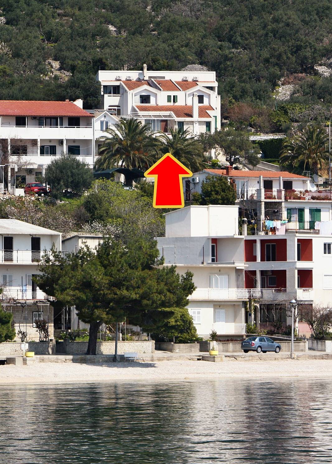 Cały apartament, Jednopokojowy apartament z tarasem i widokiem na morze Igrane, Makarska A-5266-b in Igrane, Riwiera Makarska