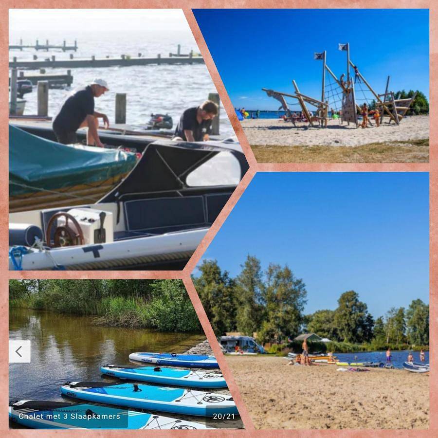Ús twadde plakje op vakantiepark bergumermeer in Nationaal Park De Alde Feanen