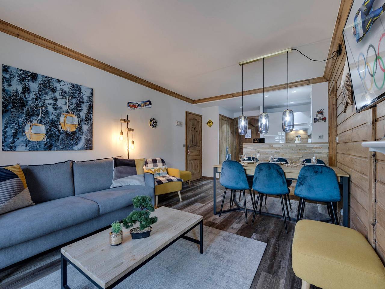 Geheel appartement, Renovated apartment in Arcs 1950 with direct ski access in Arc 1950, Bourg-Saint-Maurice