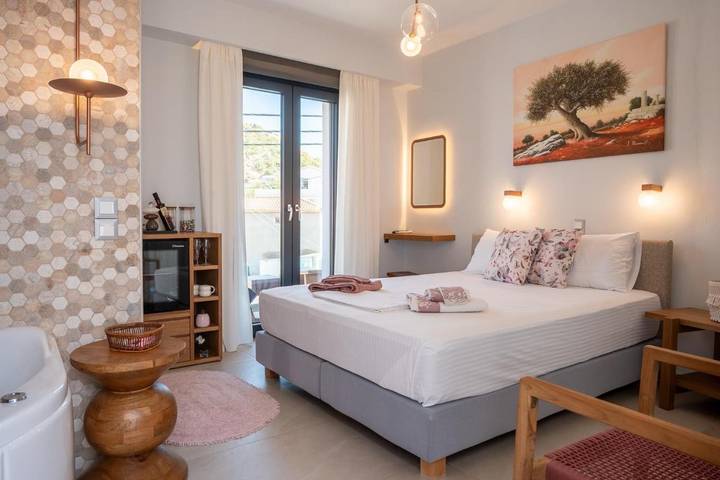 Gîte pour 3 personnes, avec vue et terrasse dans Σκάλα Ερεσού - 2