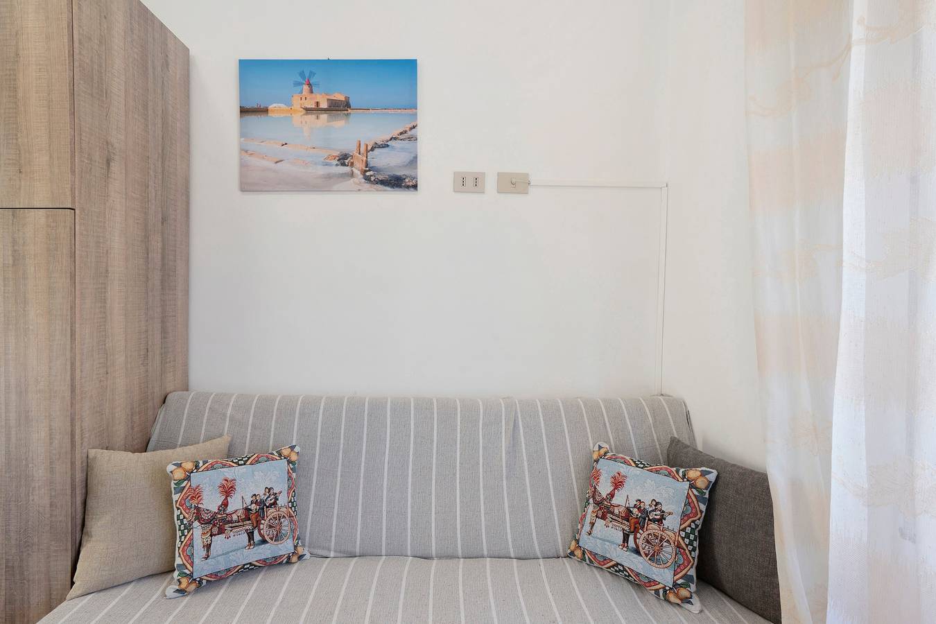 Appartement entier, Appartement « Francesca » avec balcon, Wi-Fi et climatisation in Trapani, Province de Trapani