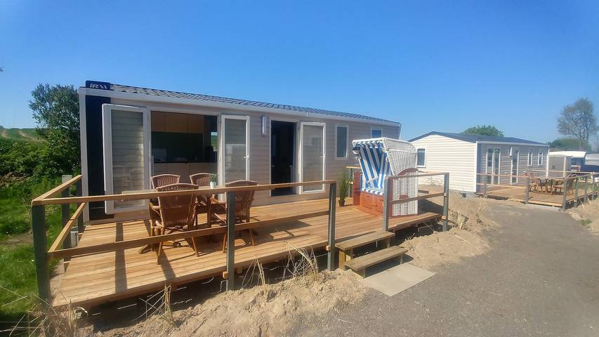 Camping für 5 Personen, mit Terrasse und Sauna in Schashagen - 4