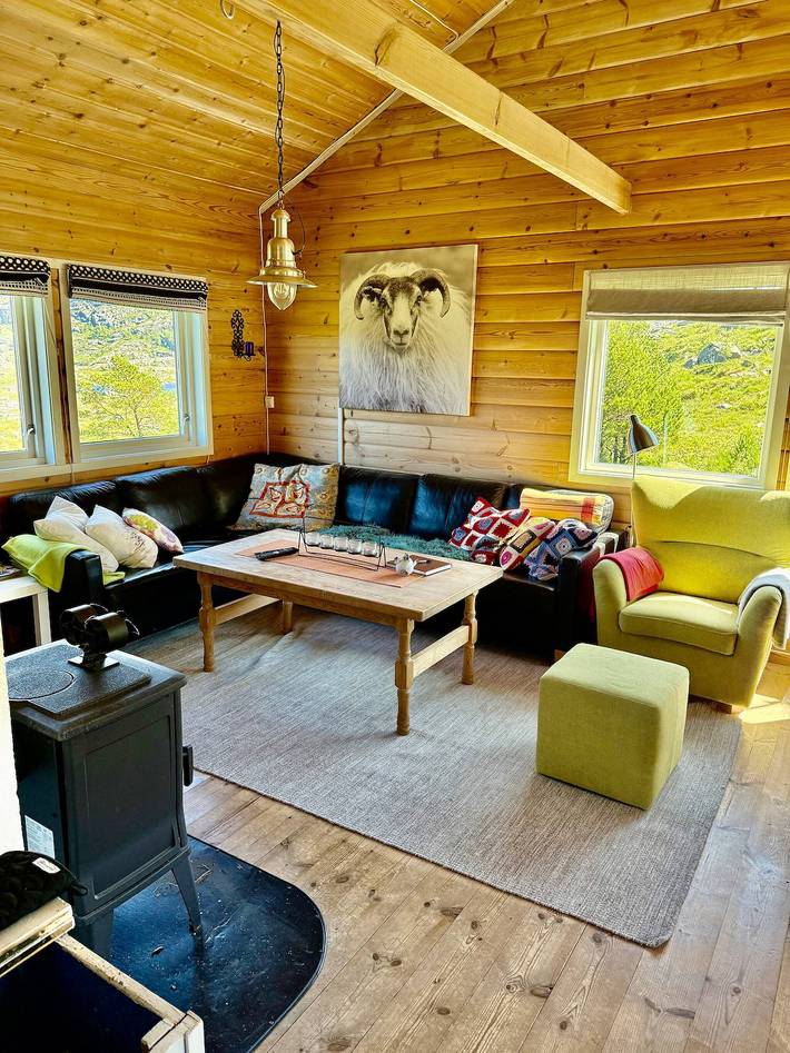 Ferienhaus für 10 Personen, mit Ausblick und Balkon/Terrasse sowie Seeblick in Strand (Rogaland) - 3