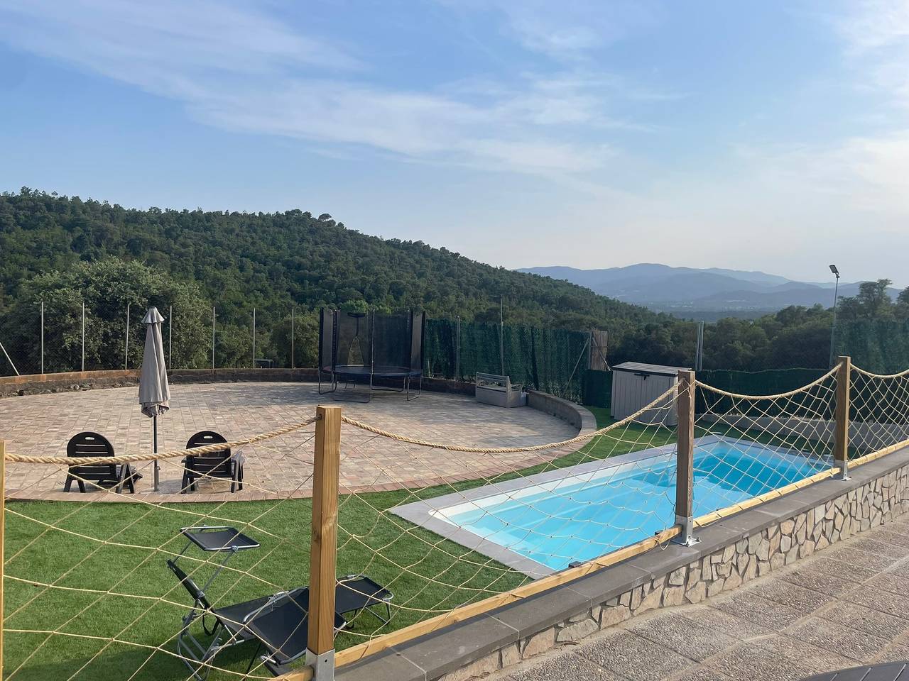 Villa 'Masia Can Vilar' con vistas a la montaña, piscina privada y Wi-Fi in Massanet de la Selva, Costa Brava