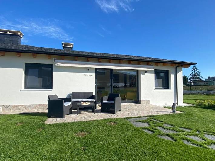 Apartamento para 4 personas, con Terraza y Jardín en Ribadeo