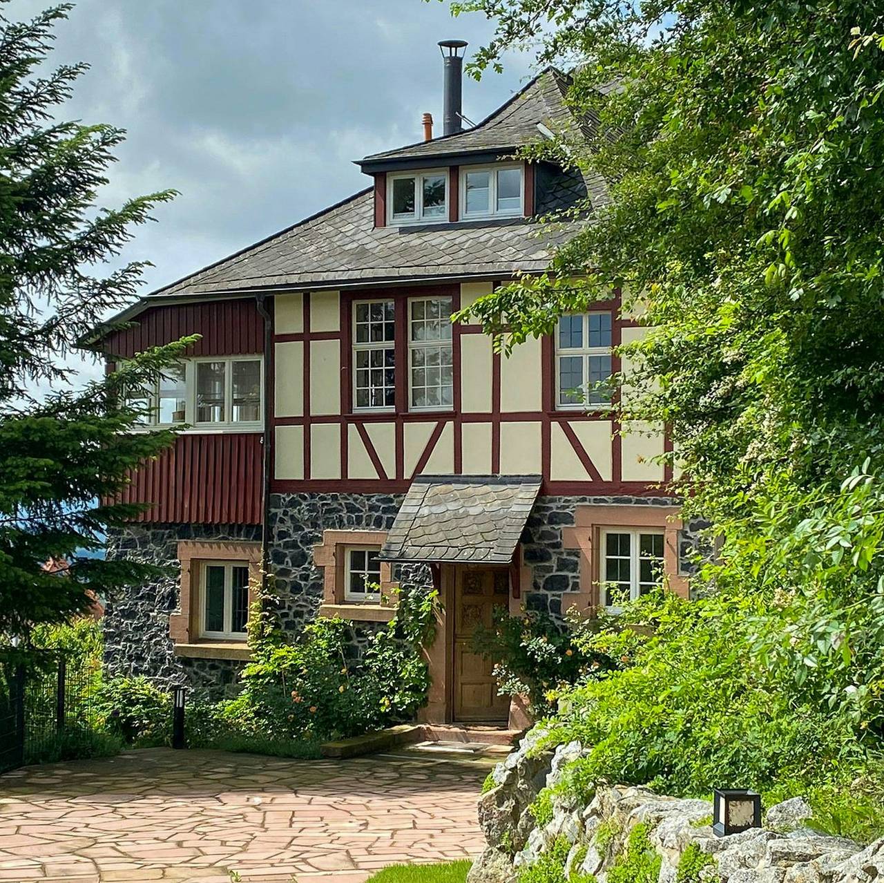 Sommerresidenz von 1902 im Odenwald in Lindenfels, Bergstraße
