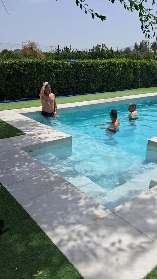 Ferienhaus für 10 Personen, mit Garten und Pool sowie Ausblick, kinderfreundlich - 1