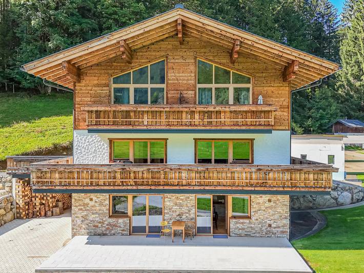 Vakantieappartement voor 2 personen, met terras in Wald im Pinzgau