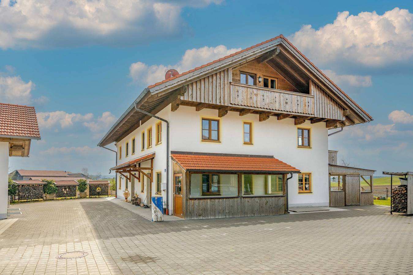 Ganze Wohnung, Apartment für 3 Personen, 47 m², mit Bergblick, Balkon und Wlan in Egling, Tölzer Land