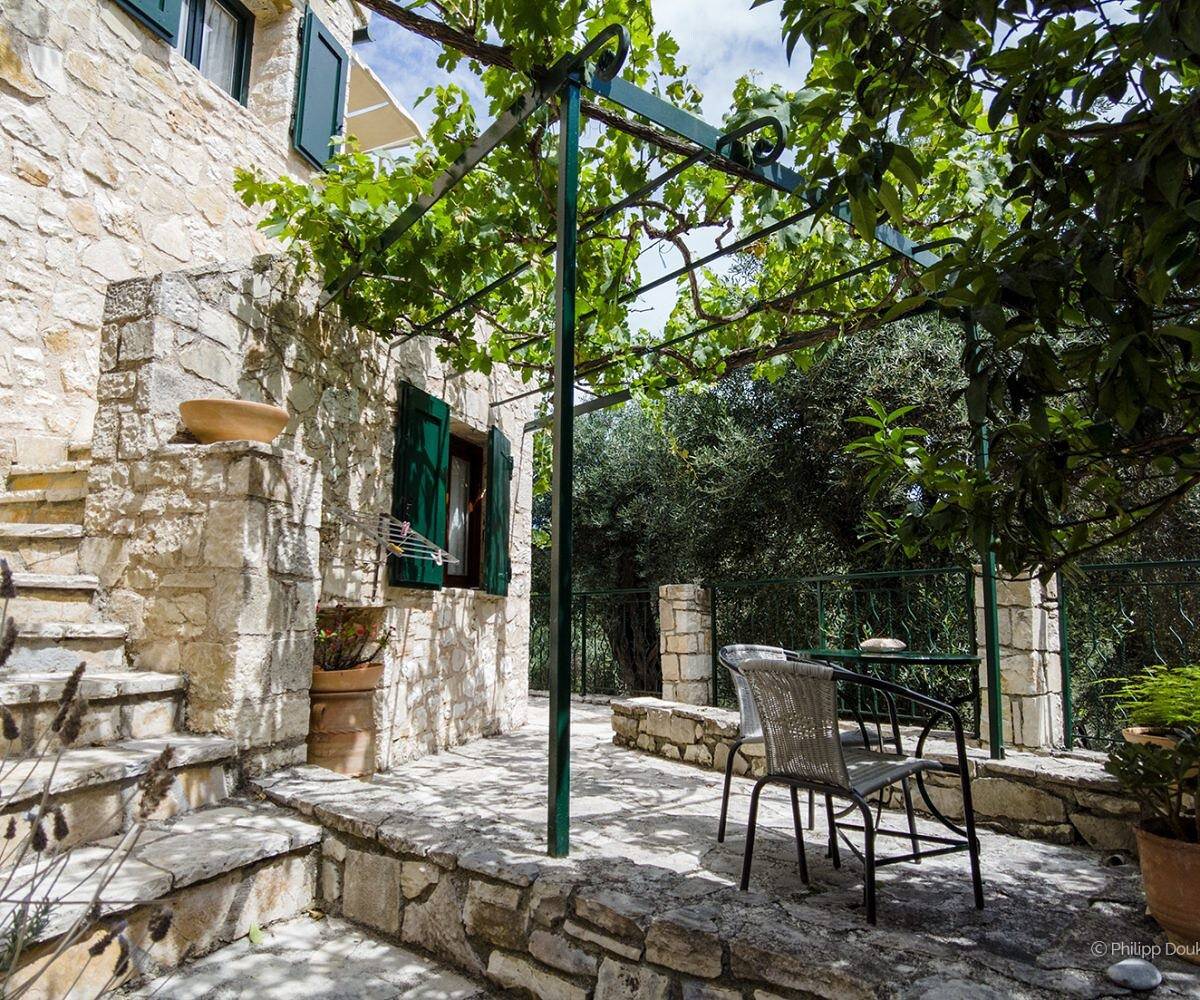 Guest House 'Adamantia Nieuwbouw Kamer A4' met Gedeeld Terras, Wifi en Airconditioning in Gaios, Paxos