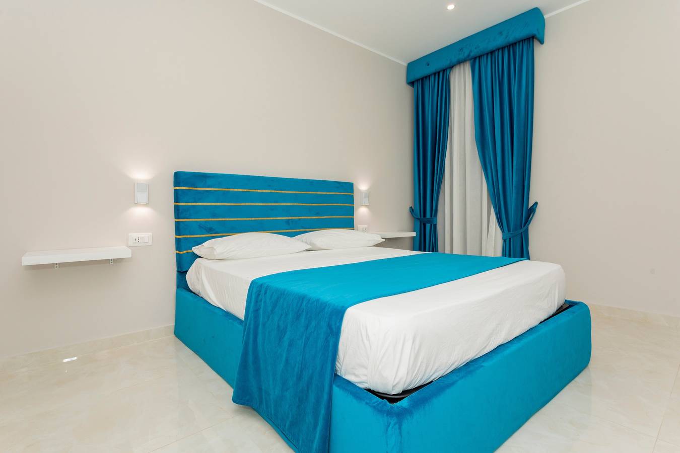 Chambre 'L'arte Del Porto - Camera 101' avec Wi-Fi et climatisation in Catane, Province de Catania