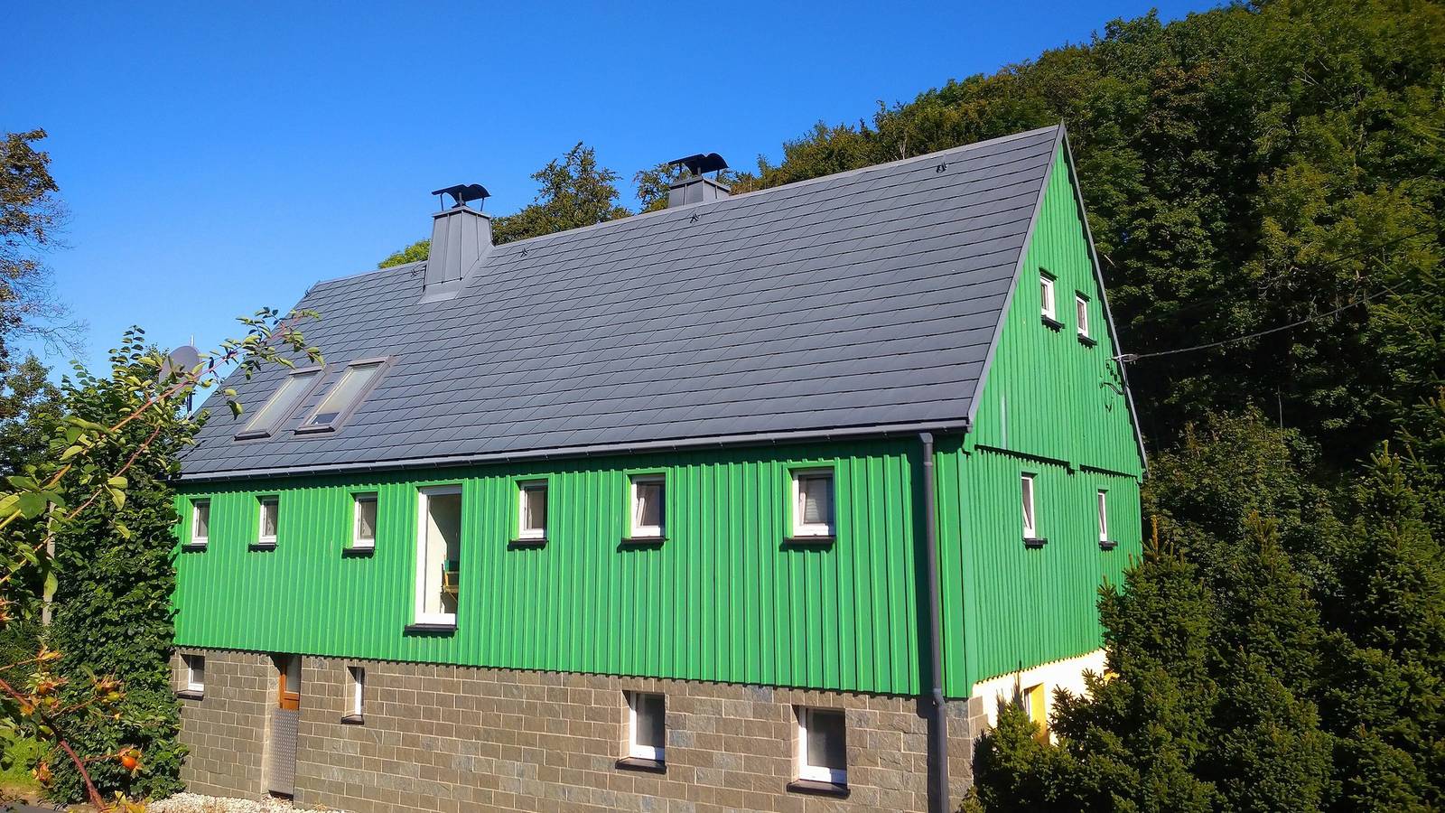 Dom dla 9 osób z ogród in Frauenstein, Chemnitz (region)