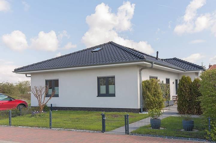 Ferienhaus für 5 Personen, mit Terrasse und Garten sowie Sauna