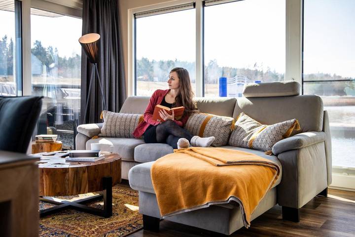 Ferienhaus für 6 Personen, mit Ausblick und Terrasse sowie Seeblick in Sachsen - 3