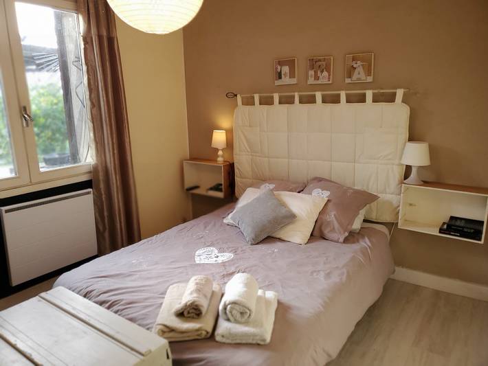Chambre d’hôte pour 2 personnes, avec jardin