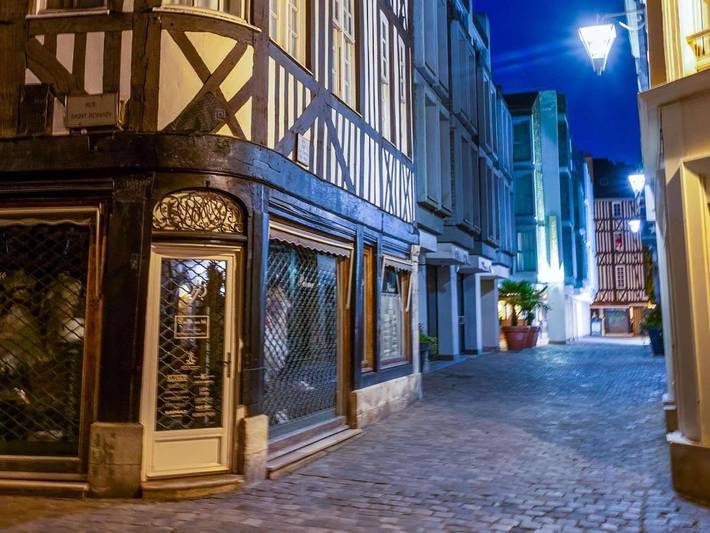 Hôtel pour 4 personnes, animaux acceptés dans Cathedrale Notre Dame Rouen - 3