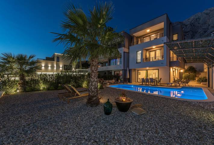 Ferienhaus für 10 Personen, mit Sauna und Balkon/Terrasse sowie Pool in Makarska - 3