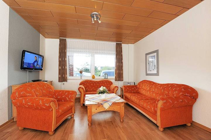 Ferienwohnung für 4 Personen, mit Garten an der Nordsee