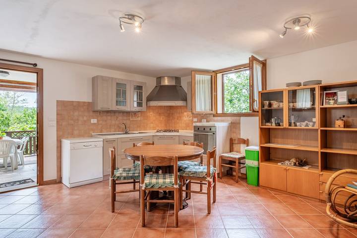 Casa vacanze 'Villetta Allegra' con vista sulle montagne, terrazza privata e giardino privato in Piteglio, San Marcello Piteglio