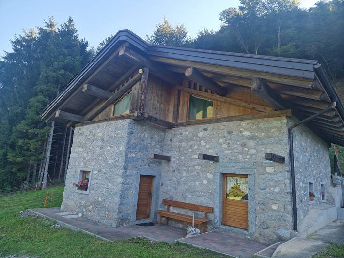 Blockhütte für 8 Personen, mit Garten - 1