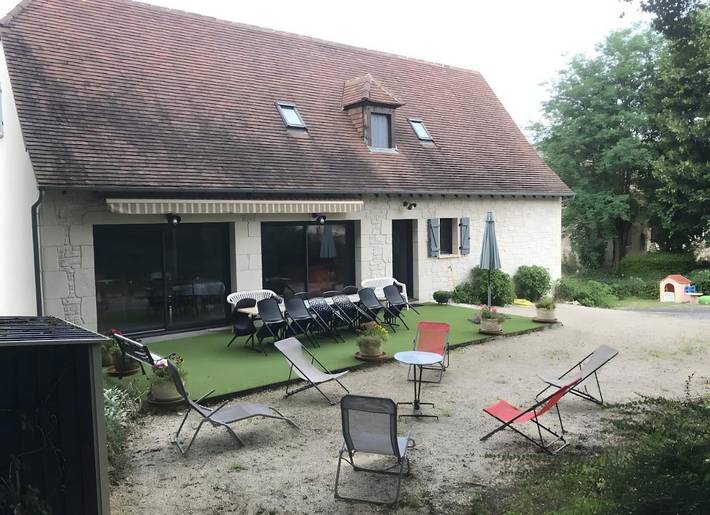 Maison de vacances pour 14 personnes, avec jardin