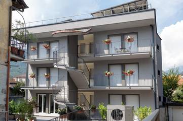 Maison d’hôte pour 4 personnes, avec sauna ainsi que balcon et jardin dans Domodossola